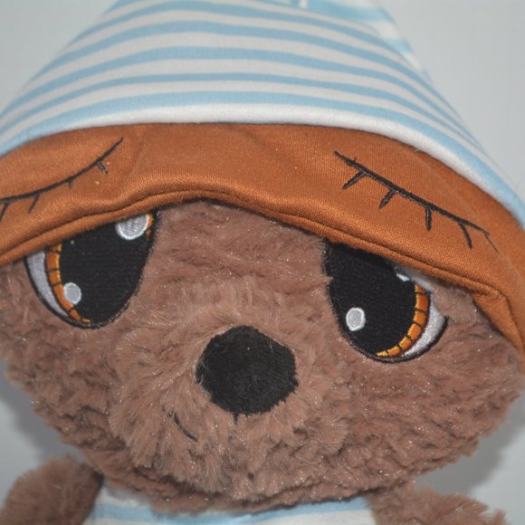 Dan Dee Sleepy Caps Little Plush Tommy Teddy Bear 15" Cuddly Toy Stuffed Animal - Picture 9 of 9